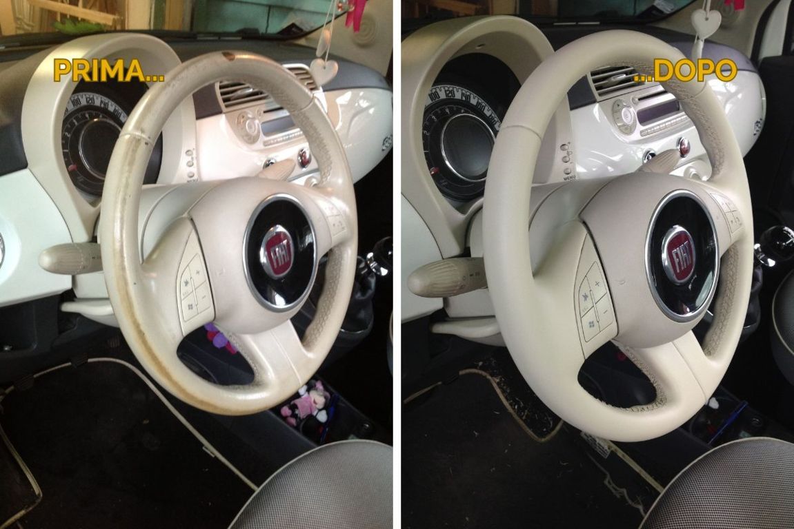 Riparazione volante Fiat 500: rinnova il tuo volante con CarCleaning  Service - Car Cleaning